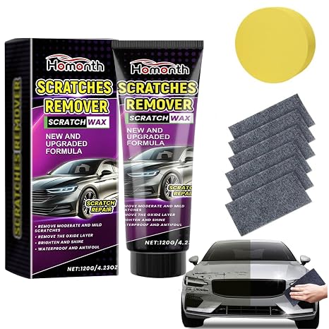 Nano Sparkle Cloth and Car Scratch Repair Paste, Nano Cleaning Cloth Scratch Remover for Deep Scratch Repair