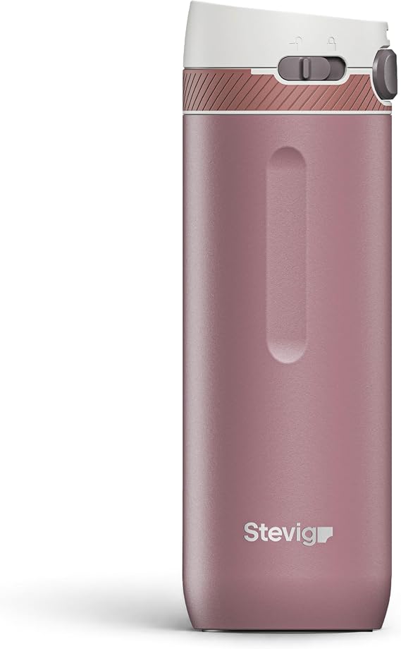 Stevig 4 Action Trigger-Control Çelik Termos 500 ML Twilight Mauve ST-230