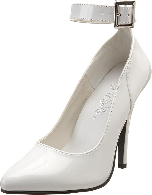 Pleaser Women's Seduce-431 Anke-Strap Pump