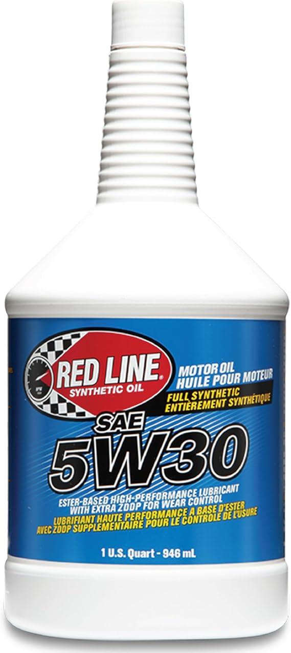 Red Line 15304 SAE 5W30 Fully Synthetic Motor Oil - 1 Quart (6 Pack)