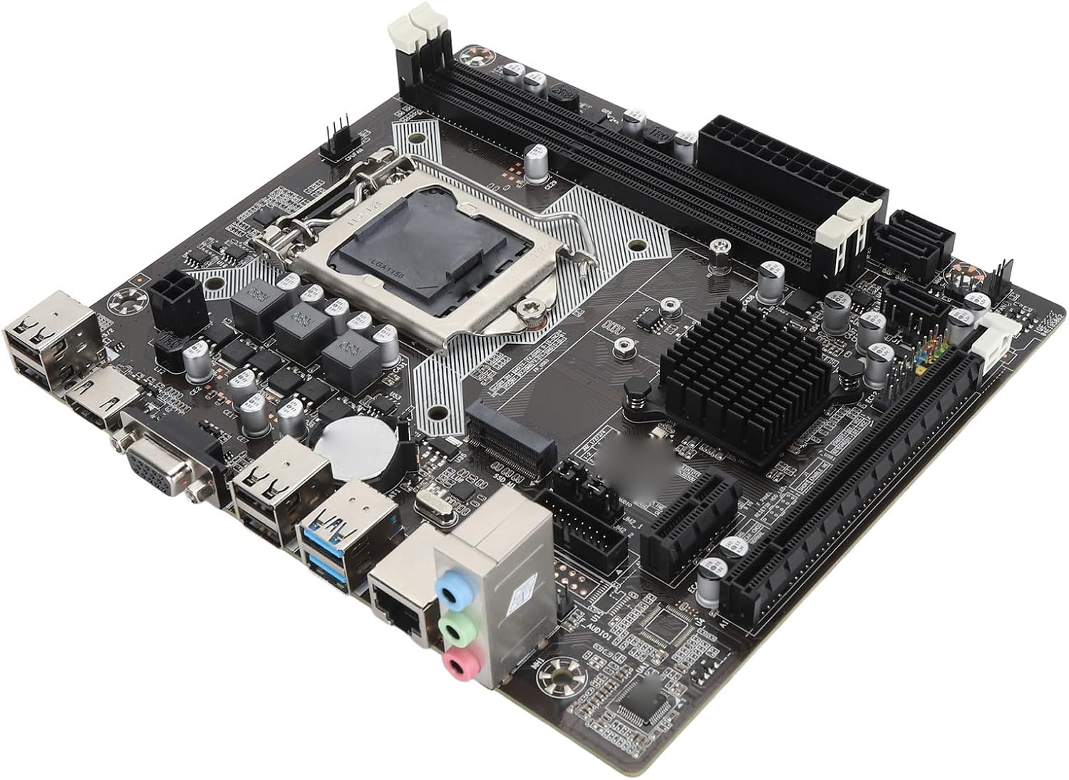 LAG 1150 DDR3 Desktop Motherboard 2 DDR3 DIMM VGA HD Multimedia Interface Desktop Motherboard with Gigabit LAN Card
