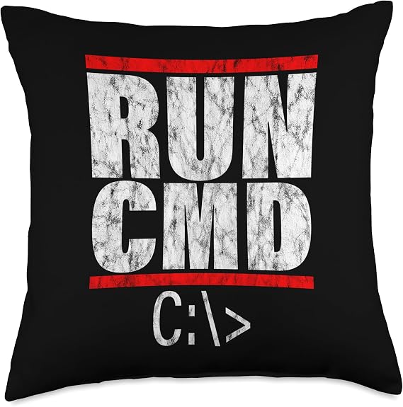 Run Cmd -- Throw Pillow