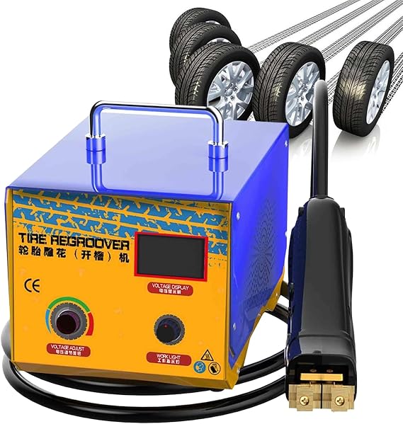 Professional Portable Tire Grooving Machine, Off-road/truck Rubber Tire Groove Processing Equipment, Tool for Tire Tread Patterns