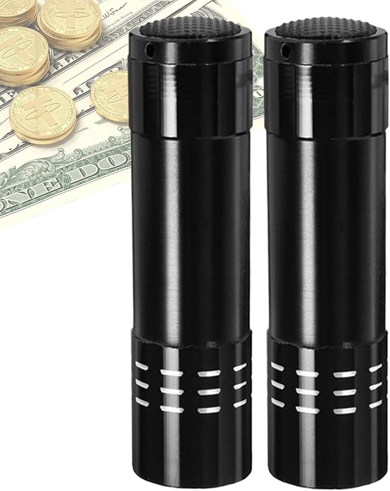 Safe 2 Pieces Portable Flashlight Shape