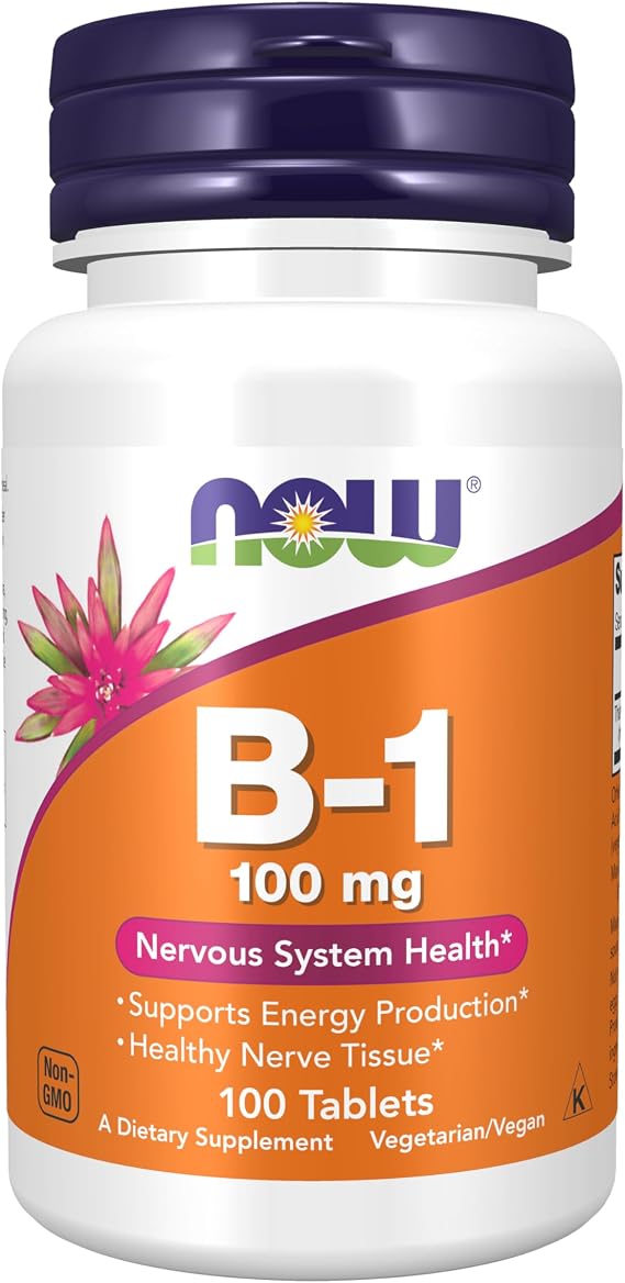 Now Foods Now B1 100MG, 100 Count