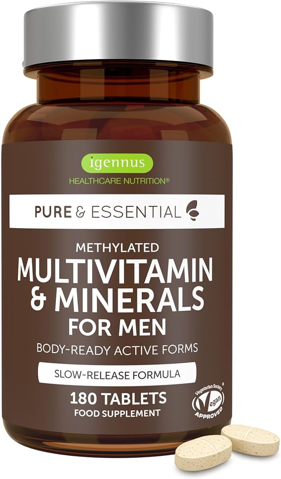 Igennus High Absorption Methylated Men's Multivitamin with 21 Actives