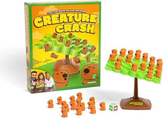 Creature Crash - The Capybara Balancing Game by Relatable