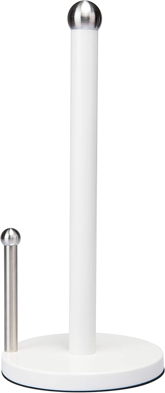 Kitchen Details Paper Towel Holder in White