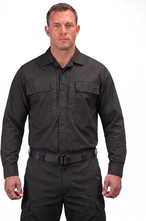RYNO GEAR Tactical Poly Cotton RIP-Stop BDU Short Sleeve Shirt
