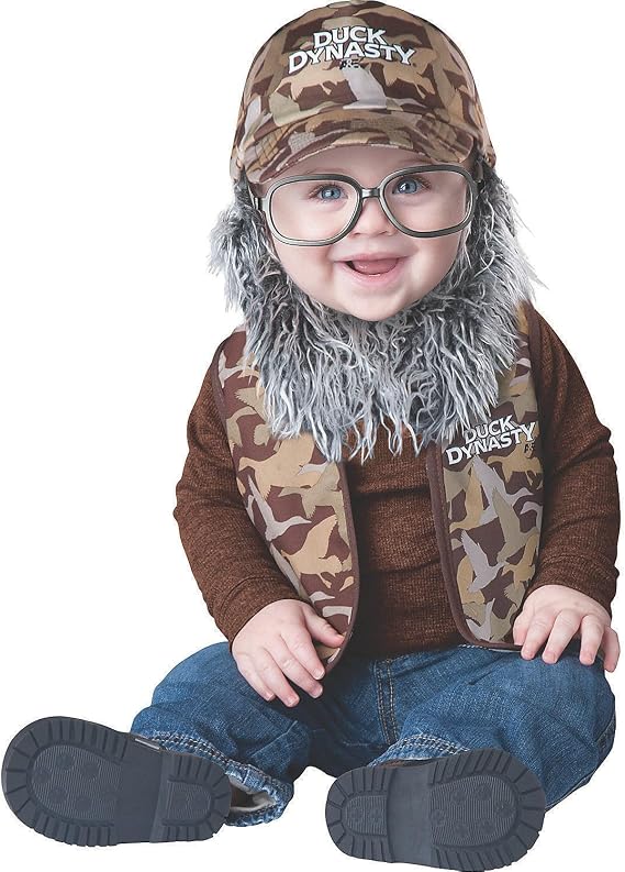 BooTool(TM) Duck Dynasty Baby Boy's Uncle Si, Camouflage, Medium