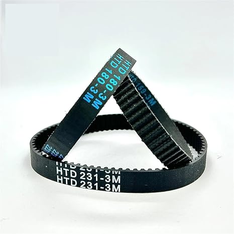 1PCS HTD-3M Timing Belt Width 10/15mm Rubber Closed Loop Length 447-516mm HTD3M Synchronous 3M(507mm,1PC_15MM)