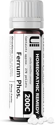 Ferrum Phosphoricum 200C Homeopathic Remedy, 270 Pellets