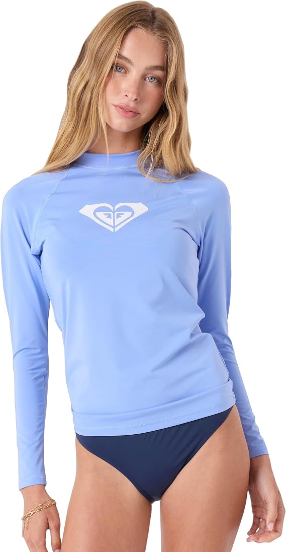 Roxy Women's Whole Hearted Long Sleeve UPF 50 Rashguard