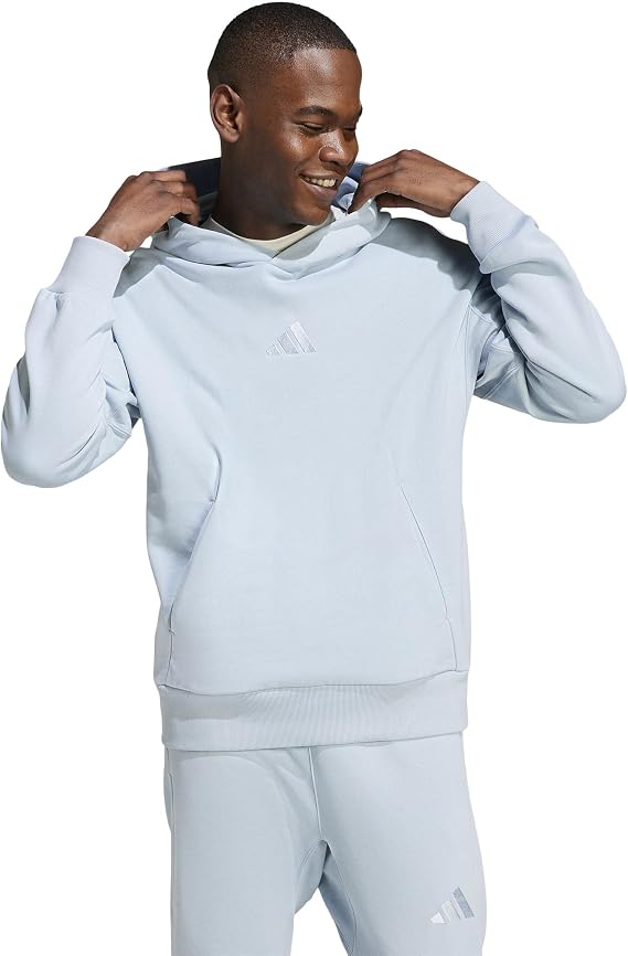 adidas mens All Szn Fleece Loose Hoodie