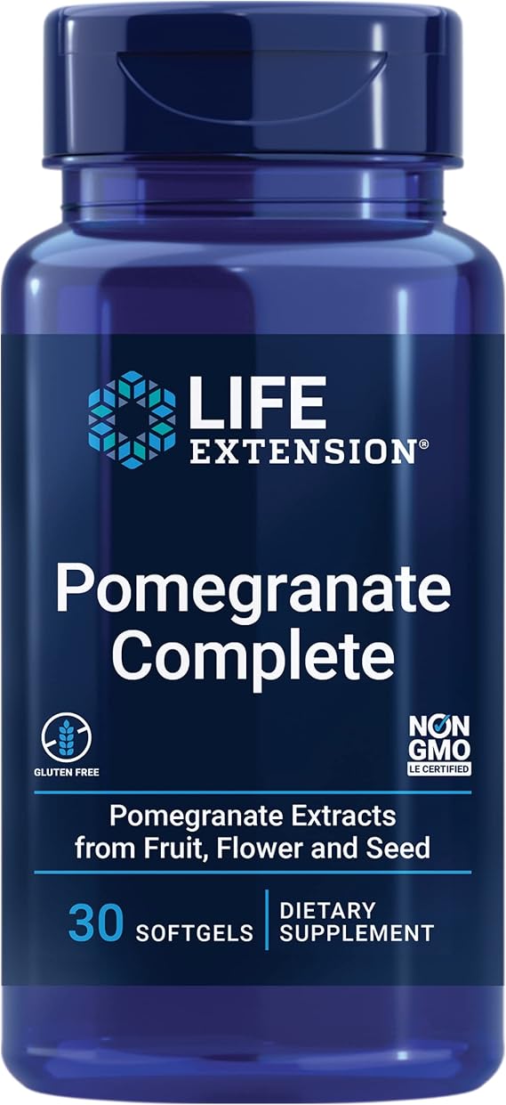 Life Extension Pomegranate Complete, Superfood Supplement, 30 Softgels