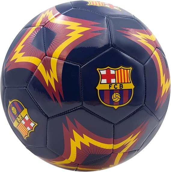 Icon Sports Compatible with FC Barcelona Soccer Ball Officially Licensed Player Ball Size 2