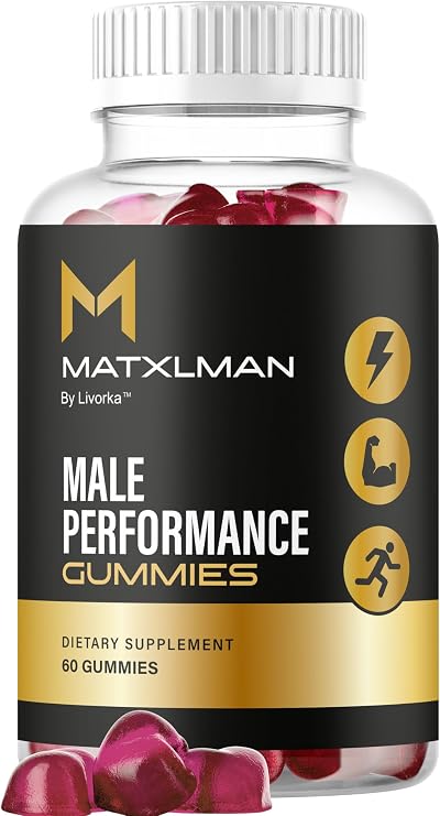 MATXLMANN Gummies, 60 Gummies for 1 Month