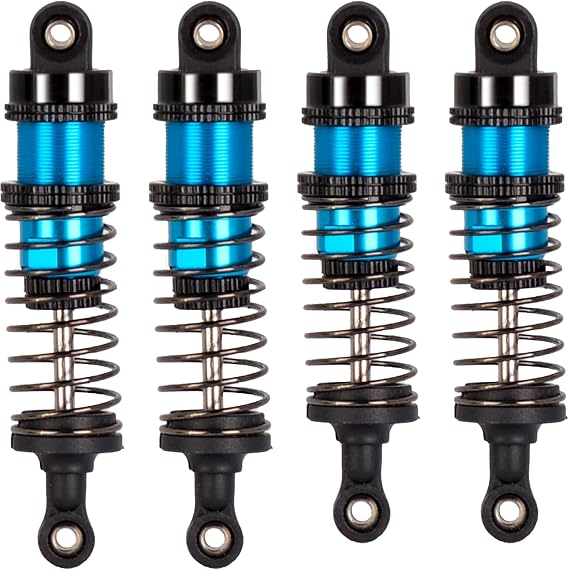 RC Oiled Shocks 66mm/72mm Aluminum Shock Absorber for 1/12 1/14 1/16 RC Car