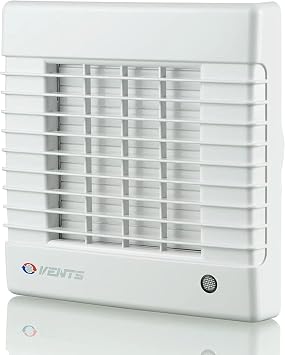 VENTS-US 150 MA Axial Fan - Easy to Install 6" Through The Wall Exhaust Fan, 176 CFM, with Automatic Shutters - Removes Unpleasant Odors, Fumes, and Airborne Pollutants