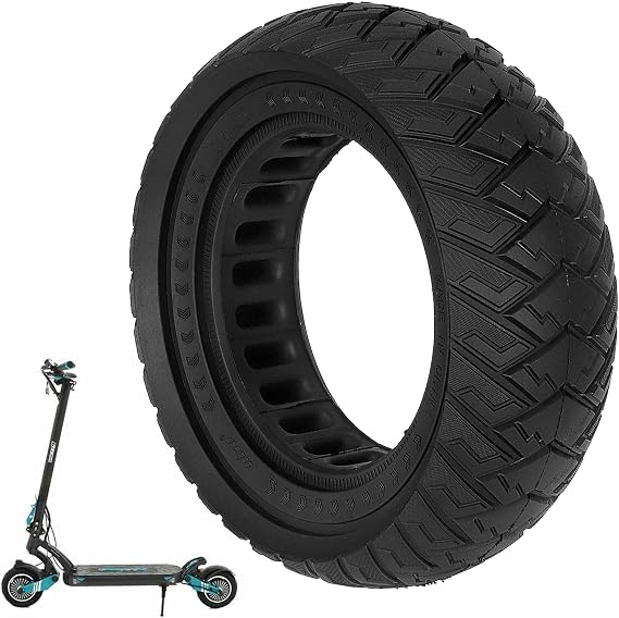 8.5 x 3 Solid Rubber Tyre 8.5 x 3 Solid Tyre 8 1/2 x 3 Solid Tyre for KUKIRIN G2 Pro/Zero 9/Vsett 8/9/9+/Inokim Light 2/Kugoo Kirin X1 Puncture Resistant Replacement Tyre (Black, 1 Piece) [Energy Class A]