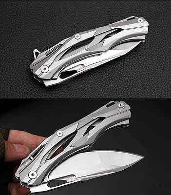OERLA TAC knives Transformers Decepticon 9cr18mov Steel Large Folding flipper Knife Ball Bearing Opening and Liner Lock