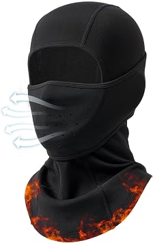 Venswell Kids Balaclava Ski Mask for Boys Girls Fleece Winter Face Mask Cover for Skiing Outdoors