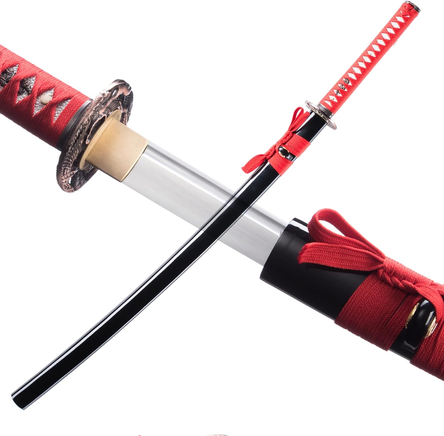 Real Katana 1060 Steel Cold Steel Katana Japanese Katana Real Katana Sword Sasuke Training Anime Ninja Tanjiro