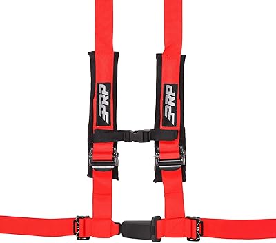 PRP 4 Point 2 Harness with 2-Inch Padding - EZ Adjusters, Removable Strap