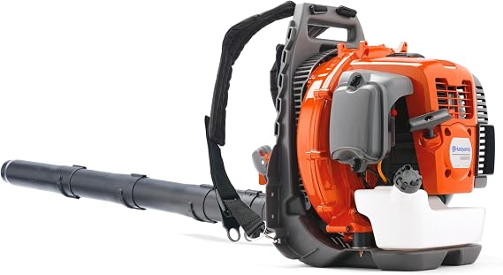 Husqvarna 560BTS Gas Backpack Leaf Blower Outdoor Products Ergonomic Design | 65.6-cc powerful X-TORQ engine, 631 CFM, 232-MPH professional gas leaf blower with 2-stage air filter, tube-mounted throttle