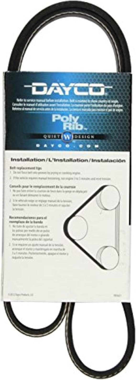 Dayco 5040413 Serpentine Belt