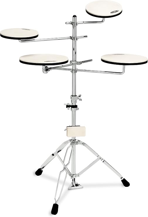 Go Anywhere 5-Piece Practice Pad Set with Stand (DWCPPADTS5)