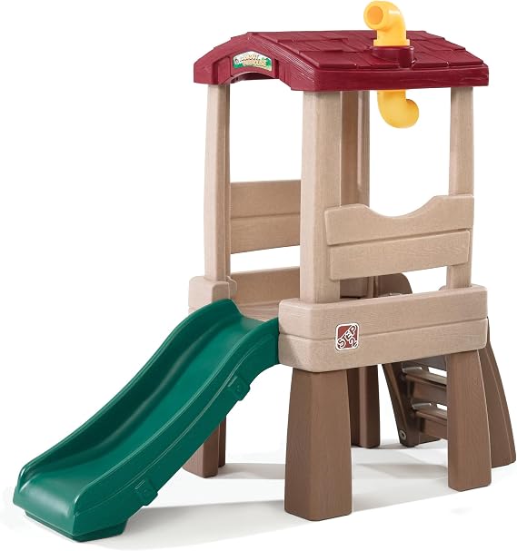 Step2 Play Naturally Playful Lookout Treehouse, Kids Outdoor Playset, Backyard Playground Set, Slide, Ladder, Pivoting Periscope, Outside Jungle Gym, For Toddlers 1.5+ Years Old