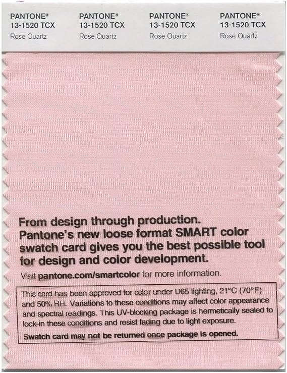 Pantone Smart Swatch 13-1520 Rose Quartz