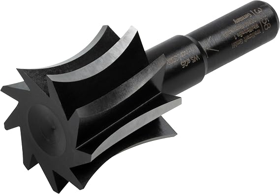 wolfcraft Round-Over Bit Made from Tool Steel I 3258000 I Cutter Made from Tool Steel for milling Hardwood and softwood.