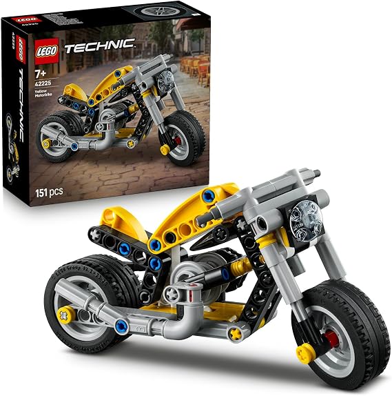 LEGO Technic Sarı Motosiklet 42225
