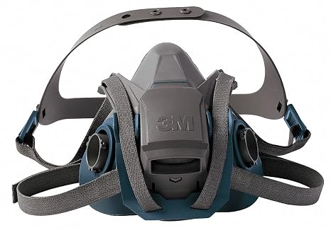 3M Reusable Half Face Mask, 6503QL, EN Safety Certified, Large