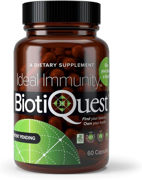 BiotiQuest Ideal Immunity Probiotics | 12 Billion CFU | 60 Servings