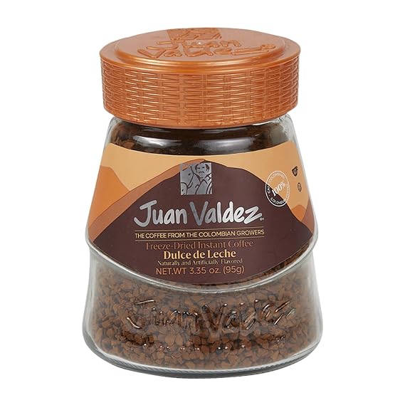 Juan Valdez Freeze Dried Coffee, Dulce de Leche, 3.35 oz