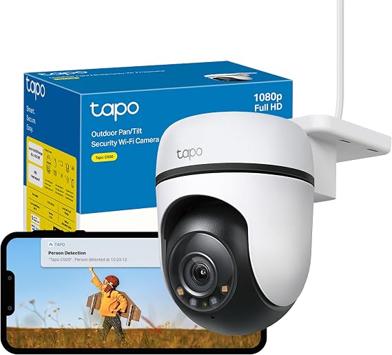 Tapo C500 1080P Pan/Tilt Outdoor Security Camera CCTV Camera 360° View