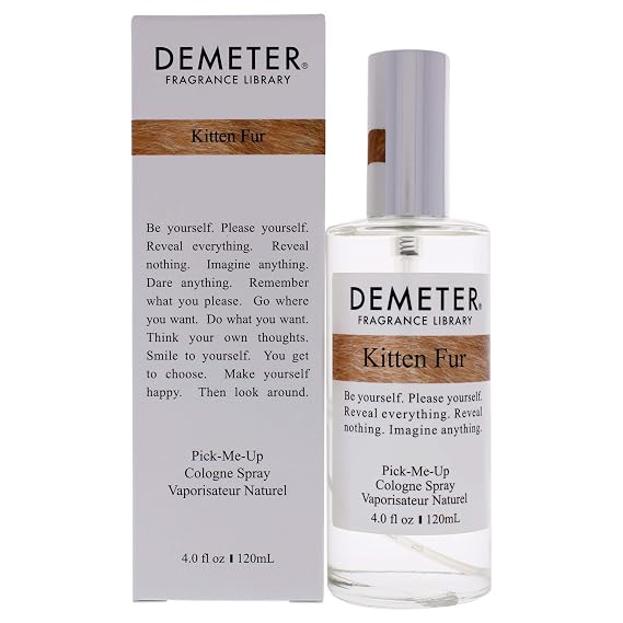 DEMETER Cologne Spray, Kitten Fur, Musk, 4 Fl Oz