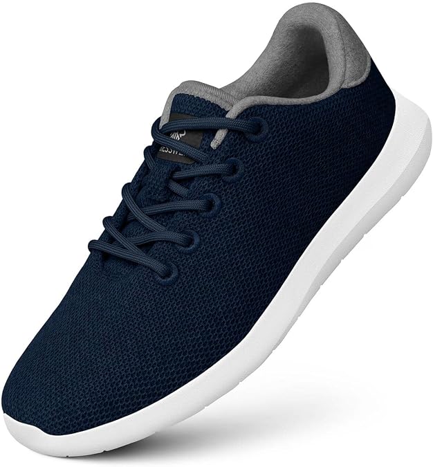 Giesswein Merino Wool Knit Women - Breathable Merino Wool Trainers 3D Stretch Women's Shoes with Interchangeable Footbed