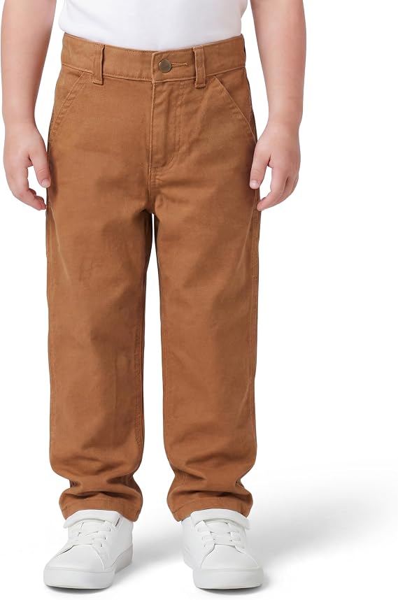 Carhartt Baby Boys Duck Pant, Carhartt Brown, 6 Months