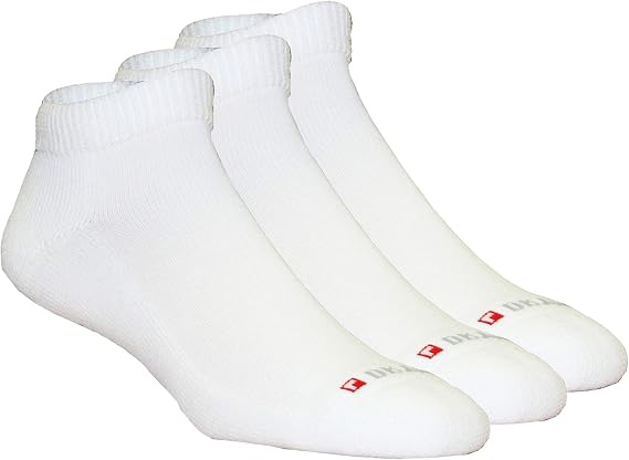 DryMax Diabetic Mini Crew, White, 3 Pair