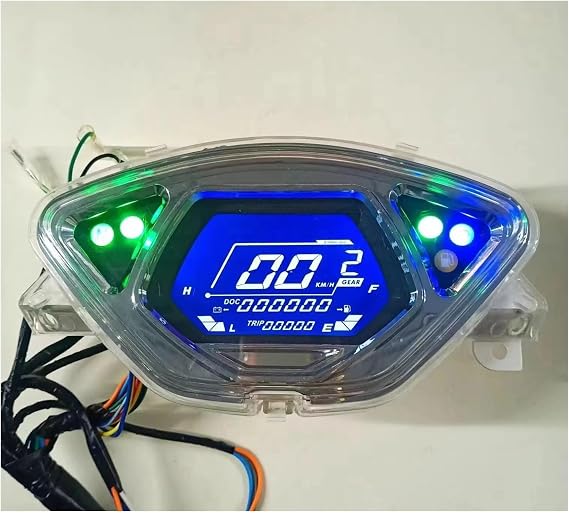 Motorcycle Digital Speedometer Meter Assy LED Digital Speedometer For Ho&n&da Wave125s Wave 125s W125s
