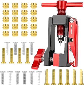 Mimoke Multifunctional Bicycle Oil Needle Insertion Tool - with Hydraulic Hose Cutting Function Cutter Suitable for BH59 BH90