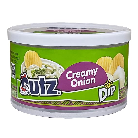 Utz Creamy Onion Dip, 8.5 oz
