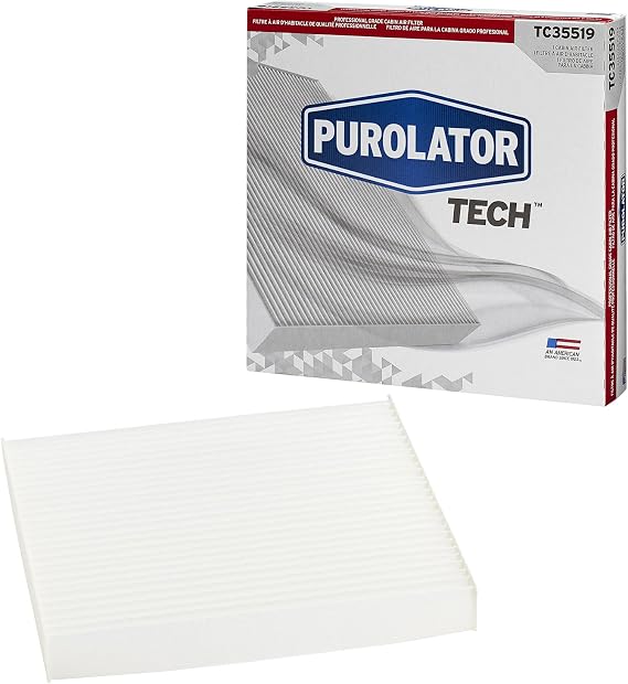 Purolator TC35519 PurolatorTECH Cabin Air Filter Compatible With Honda Accord, CR-V, Civic, Pilot, Odyssey, Ridgeline, Acura MDX and RDX
