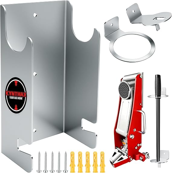 1.5 Ton Floor Jack Wall Mount, Low-Profile Hydraulic Jacks Holder