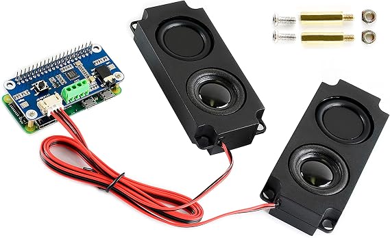 WM8960 Audio HAT Module for Raspberry Pi 5/4B/3B+/Zero 2W/Pico W/Pico 2W