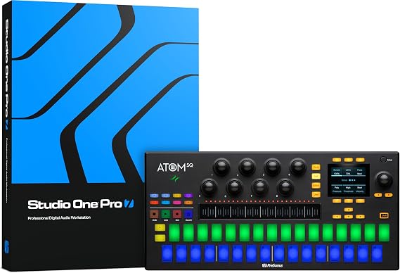 PreSonus Atom Sq Hibrit Midi Keyboard/Pad Performans ve Prodüksiyon Kontroller